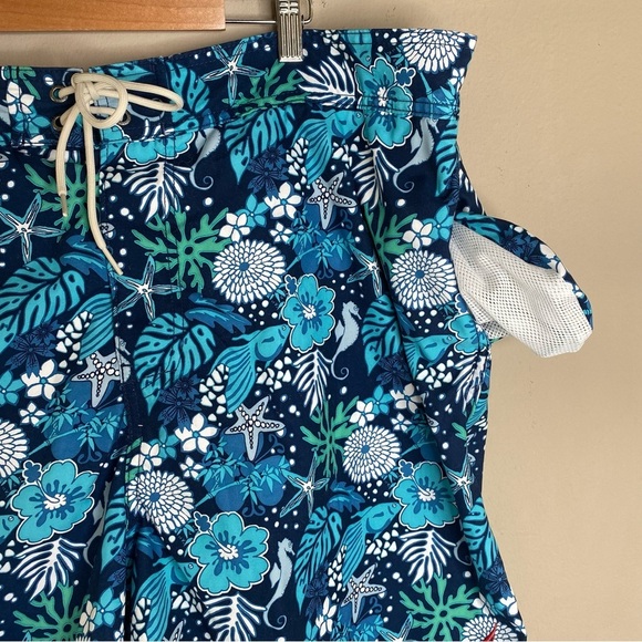 Nautica Men’s Board Shorts Floral Size XXL - Picture 7 of 16